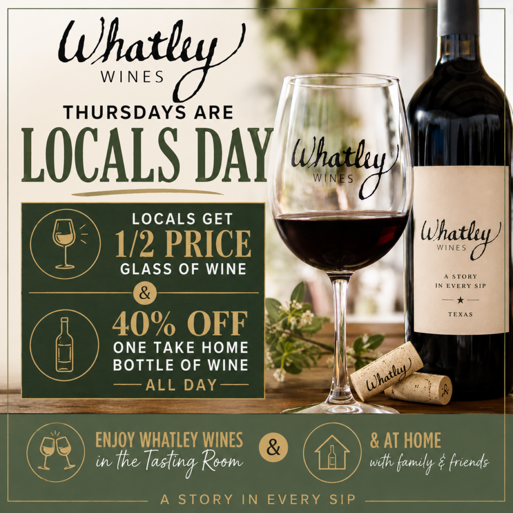 Thursdays are Locals Day