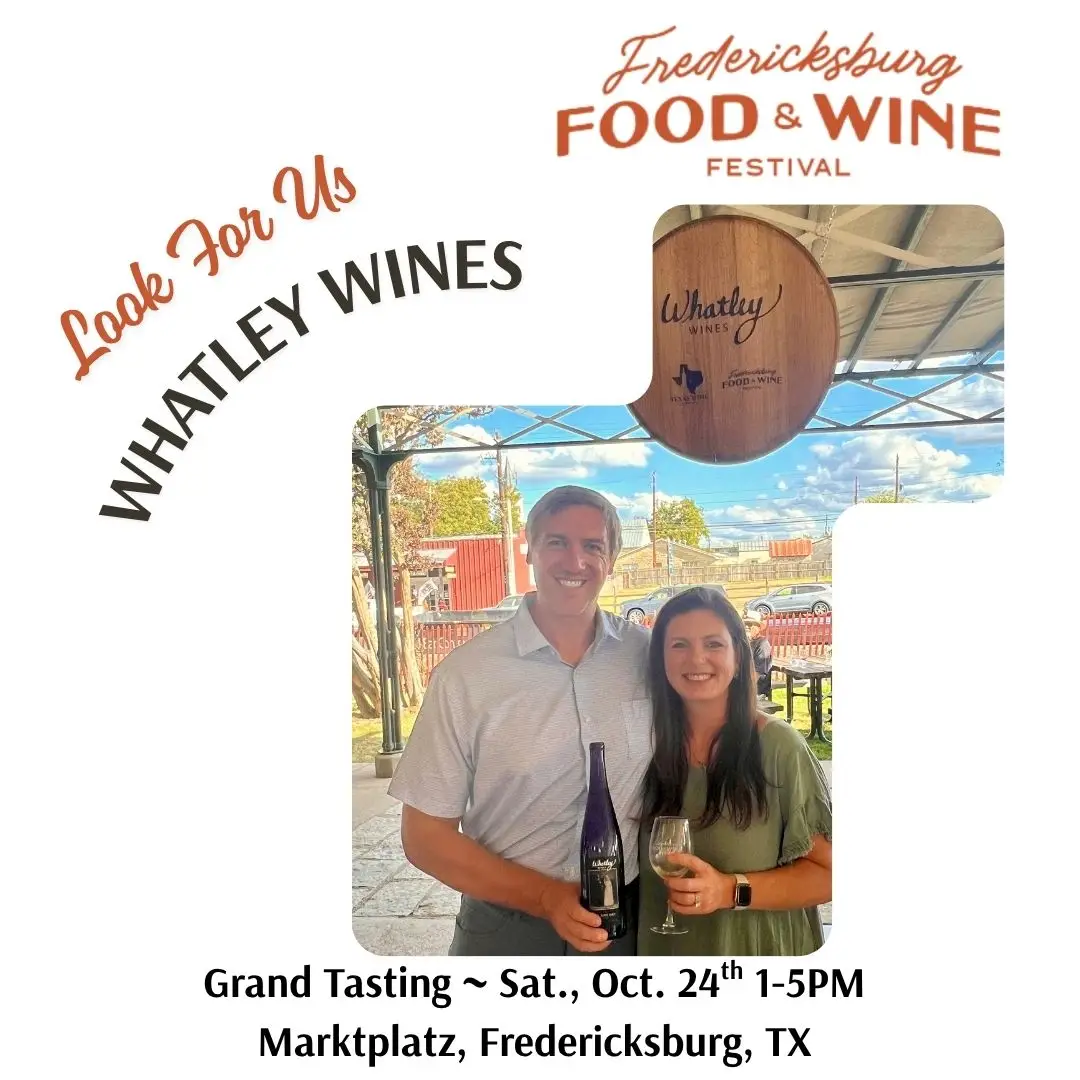 Melissa & Tyler Whatley at the Fredericksburg Food and Wine Festival